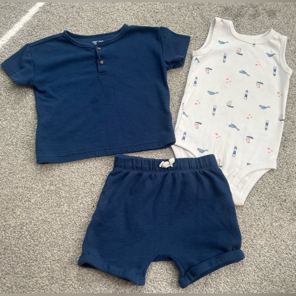 Carter's Baby Boy Matching Set - 24M